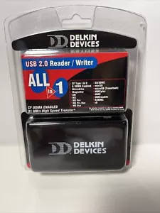 Delkin Devices 18-in-1 USB 2.0 Flash Memory Card Reader **NEW** - Picture 1 of 3