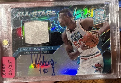 DAVID ROBINSON 2013/14 SPECTRA All Stars  AUTO #’d 20/25 SSP - Image 1 of 3