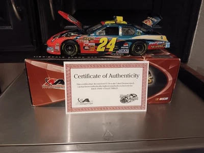 1/24 Action Jeff Gordon For Race Fans 2007 57 Chevy Color Chrome CWC - Image 1 of 4