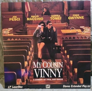 My Cousin Vinny Laserdisc (1992) USED Very Good Condition Joe Pesci Marisa Tomei - Picture 1 of 5