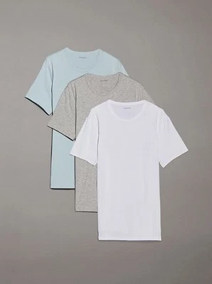 Calvin Klein Maglietta Uomo Mezza Manica Cotone Elasticizzato LV00NB4185 - Immagine 1 di 3