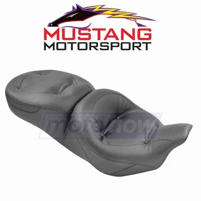 Mustang 1-Piece Ultra Touring Seat for 2015-2019 Harley Davidson FLHTKL vl Foto 1 de 4