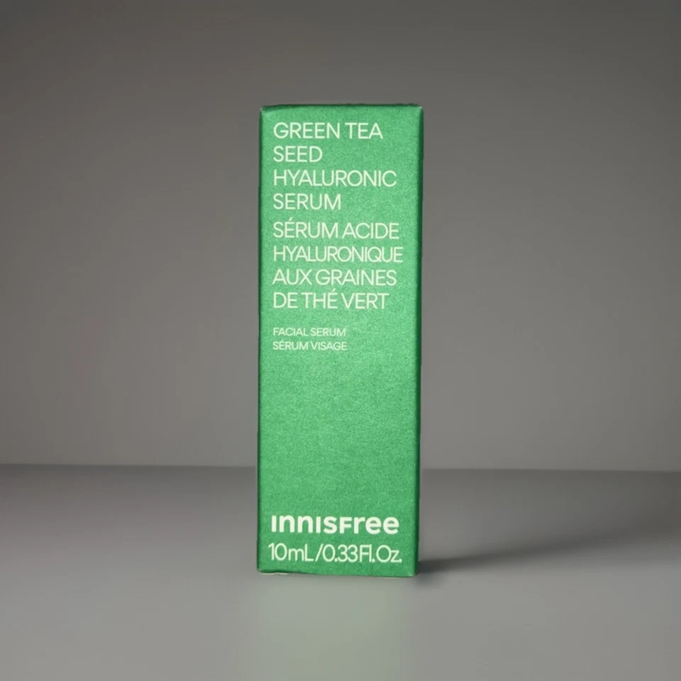 Suero facial hialurónico de semillas de té verde Innisfree tamaño de viaje 10 ml nuevo en caja Foto 1 de 1