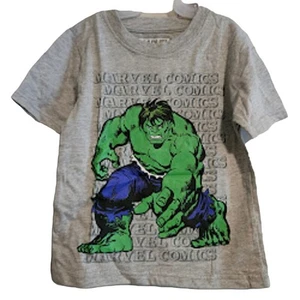  5T Kleinkind grau HULK Marvel Comics kurzärmliges T-Shirt - Bild 1 von 2