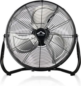 High Velocity Floor Fan,14 Inch Heavy Duty Metal Industrial Fans,3 Powerful Spee - Picture 1 of 12