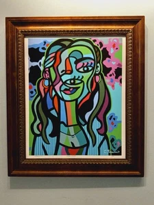 CBaum , “Mica Miller” Limited Edition Print #1/20 Framed - Picture 1 of 12