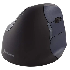 Evoluent Standard Right. USB Black. A vertical patented mouse that supports your - Picture 1 of 5