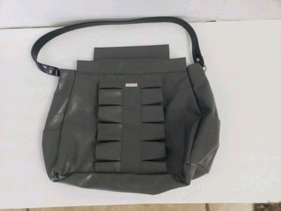 Bolso y correa Miche Prima Shell “Donna” gris cadete mate diseñador elegante Foto 1 de 4