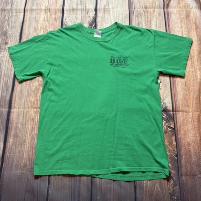 The Vine Tavern Eatery T-Shirt Mens Large Gildan Heavy Cotton Graphic Beer Tee - Image 1 of 4