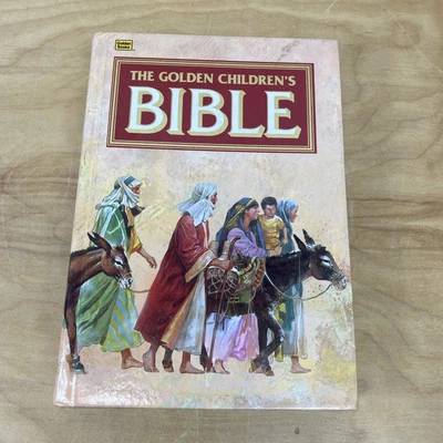 Vintage 1993 The Golden Children's Bible Hardcover Book 1965 Illustrated Color A — 第 1/4 张图片