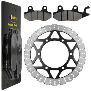 Front Brake Disc Rotor W/ Pad For Kawasaki Ninja 250R EX250J 2008 2009 2010-2012 - Picture 1 of 7