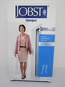 Jobst blickdichte Kompressionsstrümpfe kniehoch 15-20 mmhg eng anliegend - Bild 1 von 3