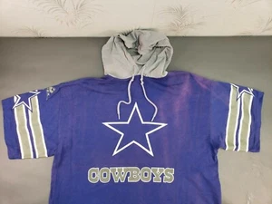 Apex One Dallas Cowboys sz M Hooded Shirt NFL USA Color Distress Purple - Picture 1 of 8