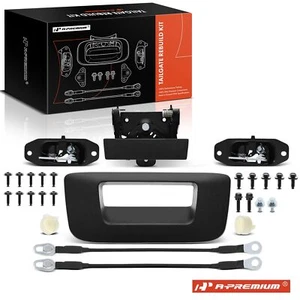 Kit de reconstrucción de hardware de puerta trasera A-Premium con cable para Chevy Silverado GMC Sierra - Imagen 1 de 11