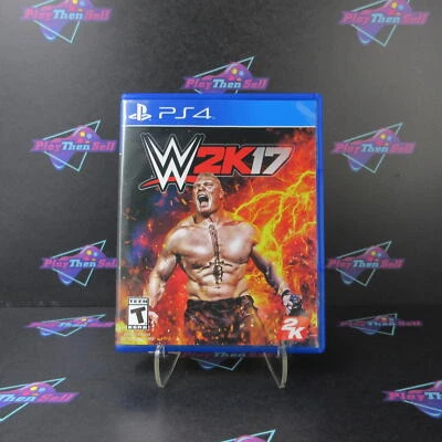 WWE 2K17 PS4 PlayStation 4 полный - 1 год гарантии EX Cond - Изображение 1 из 4