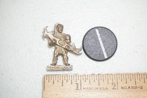 Vintage 90s 1993 Game Lords Metal Miniature Sci-fi KO Klingon Warrior Unpainted - Picture 1 of 4