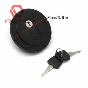 For KLX250 KLX250S 2009-2014 2010 2011 Ignition Switch& Gas Fuel Cap Cover&2Keys - Foto 1 di 10