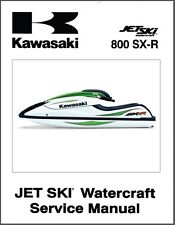 Kawasaki 800 SX-R Jet Ski Service Repair Manual CD  -  JetSki 800SXR 800SX