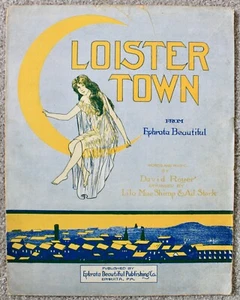Partituras Cloister Town 1916 FORMATO grande Luna creciente - Imagen 1 de 1