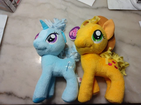 My Little Pony New Applejack & Trixie Lulamoon 12' Hasbro 2013 new with tags! Cover