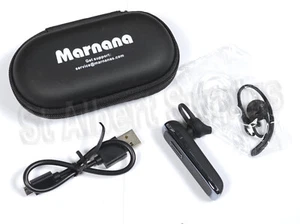 MARNANA BLUETOOTH HEADSET WIRELESS EARPIECE - ME01 - 70F36 - Picture 1 of 9