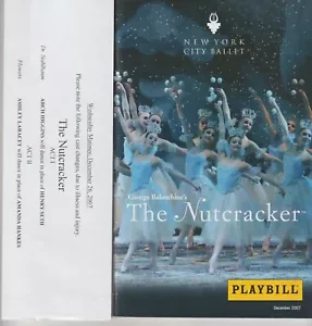 Playbill New York City Ballet, Balanchine's The Nutcracker, December 2007 - Picture 1 of 1