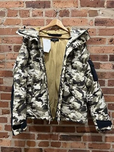 RAG & BONE Men's Camo Down Hooded Shield Jacket SAMPLE - Picture 1 of 7