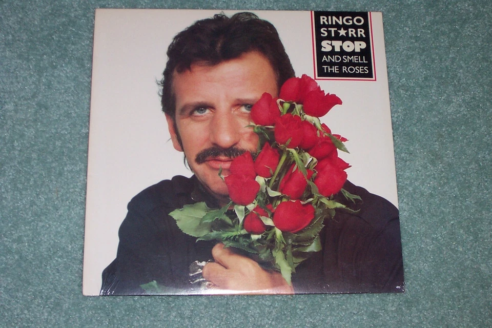 RINGO STARR "STOP AND SMELL THE ROSES" U.S LP SEALED - Image 1 of 1