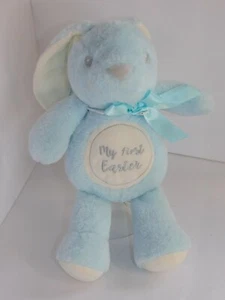 Juguete de peluche Kellytoy Blue Bunny mi primer conejo de Pascua bebé regalo - Imagen 1 de 7