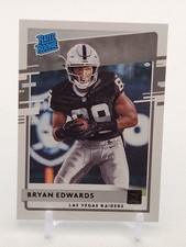 🏈BRYAN EDWARDS ROOKIE RC 2020 Donruss Raiders Atlanta Falcons Football Card🏈