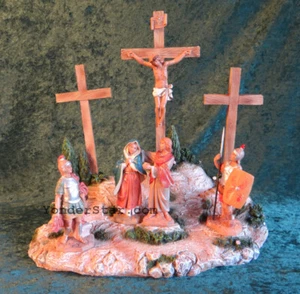 Fontanini Crucifixion Scene 8pc Set - Life of Christ 5 Inch Scale 50628 - Picture 1 of 4