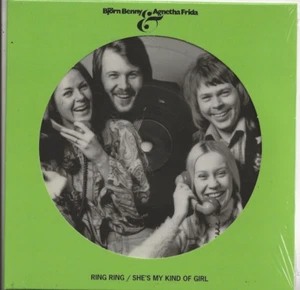 ABBA 'Ring Ring'/'She's My Kind of Girl' 7" Vinyl Picture Disc Limited Edition - Picture 1 of 2