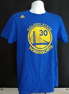 Golden State Lakers T-shirt Adidas blu manica corta pull over media - Foto 1 di 3