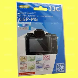 JJC Optical Glass Camera LCD Monitor Display Screen Protector for Canon EOS M5 - Picture 1 of 9