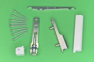 AUBI Siegenia Reparatur-Set EW001 Ecklager EB005 Ecklagerbock inkl. Kappen A300 - Bild 1 von 3