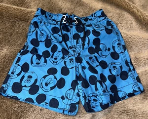 Pantalones cortos de baño Baby Gap de Disney Mickey Mouse azul talla 4T - Imagen 1 de 3