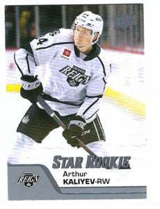 ARTHUR KALIYEV 2020-21 UPPER DECK AHL HOCKEY STAR ROOKIE