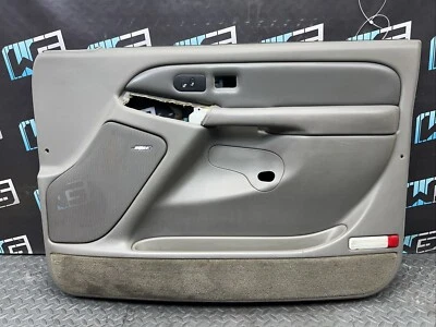 Panel de puerta delantera derecha para pasajero GMC YUKON DENALI 2003-2006 OEM GRIS Bose Foto 1 de 4