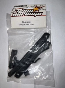 Set tutore telaio vintage RC Team Durango TD320365 DEX8T 1/8 Truggy vecchio magazzino - Foto 1 di 2
