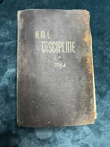The Book of Discipline of the African Methodist Episcopal Church 1964 RARE - Picture 1 of 5
