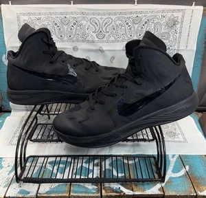 Nike Hyperfuse Baloncesto Triple Negro 525022-004 Zapatos Atléticos Para Hombres Talla 14 - Imagen 1 de 10