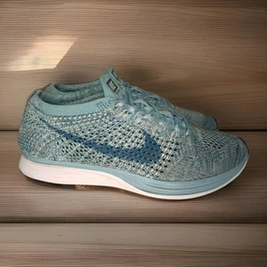 USA Nike Flyknit Racer Size 7.5 Blueberry  2014 Very Rare No Box Mens  - Picture 1 of 24