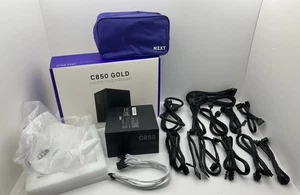 NZXT C850 Gold ATX 3.1 W pełni modułowy zasilacz o niskim poziomie hałasu PC 850 W 80 plus złoty - Zdjęcie 1 z 6