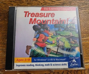 Montagna del Tesoro! (CD-ROM Windows/Mac PC, 1998, custodia gioiello con libretto) vintage - Foto 1 di 2