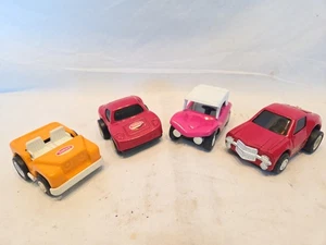 Lot of 4 Vintage Tonka Totes 1970's Diecast Vehicle Cars. Nice Clean Collection - Picture 1 of 11