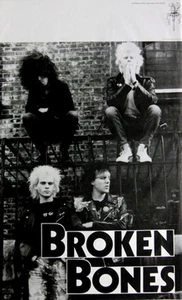 BROKEN BONES - 1990 - Plakat - Live In Concert Tour - Poster - Bild 1 von 1