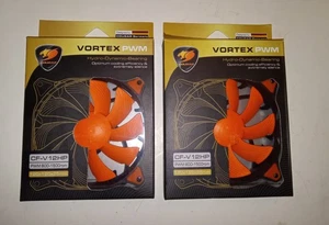 Ventilateur de refroidissement COUGAR VORTEX PWM 120 MM roulement hydrodynamique (CF-V12HP) boîte ouverte - Photo 1/4