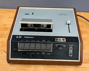 Cassette Mitsubishi Teleton STC-106 carico dall'alto vintage anni 70 VEDI VIDEO - Foto 1 di 10