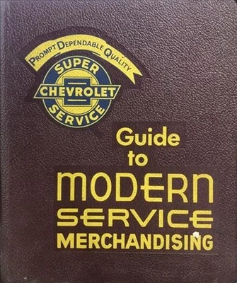 Álbum de merchandising Chevrolet Guide to Modern Service 1962-1963  Foto 1 de 2