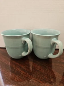 Mainstays “AQUA” Rainforest Coffee Mug- Set Of 2 - Picture 1 of 13